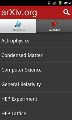 arXiv mobile android App screenshot 5